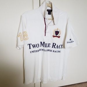 Brooks brothers polo with 2 small streak stains
